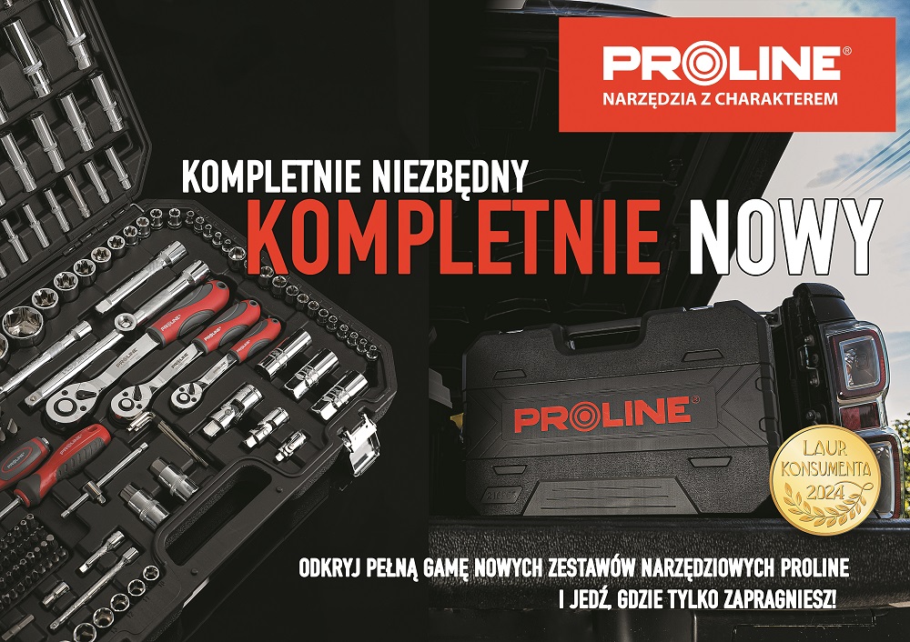 NIEZAWODNE KLUCZE PROLINE W NOWEJ ODSŁONIE REKLAMA