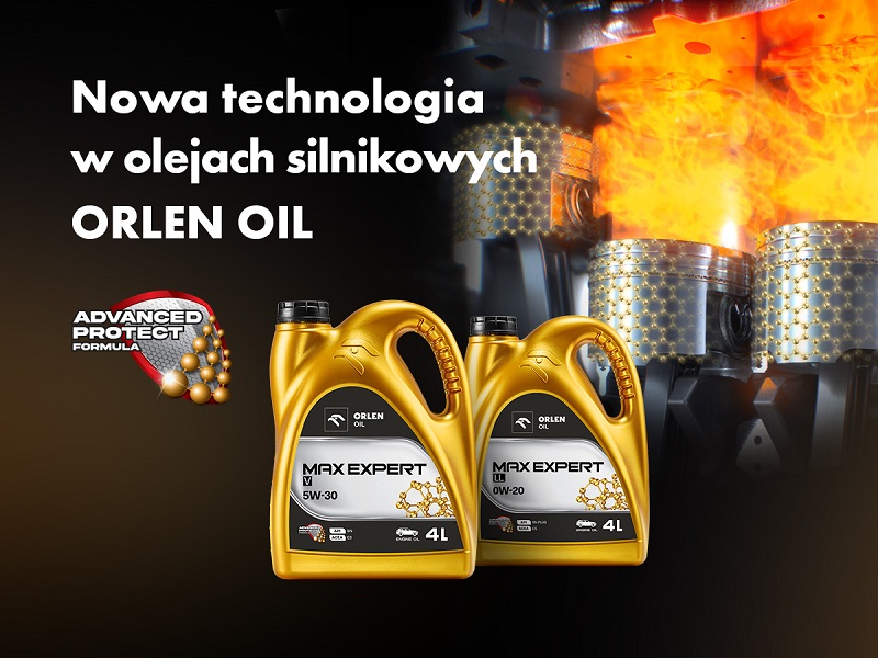 NOWA TECHNOLOGIA ADVANCED PROTECT FORMULA W OLEJACH SILNIKOWYCH ORLEN OIL