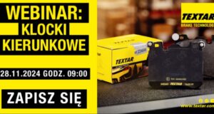 KIERUNKOWE KLOCKI HAMULCOWE - WEBINAR TEXTAR