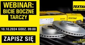 Webinar Textar Bicie boczne tarczy hamulcowej