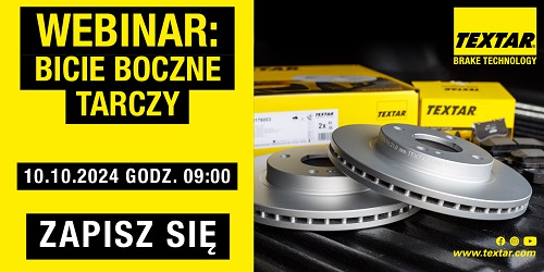 Webinar Textar Bicie boczne tarczy hamulcowej