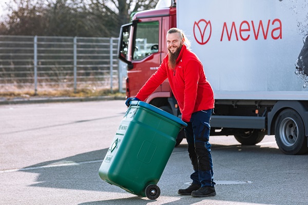 Również w ramach logistyki dystrybucji Mewa wykorzystuje zrównoważone rozwiązania 